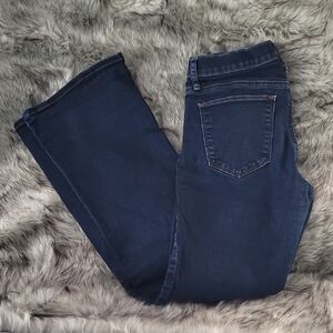 GAP Perfect Boot  Dark Blue Flare Women's Jeans